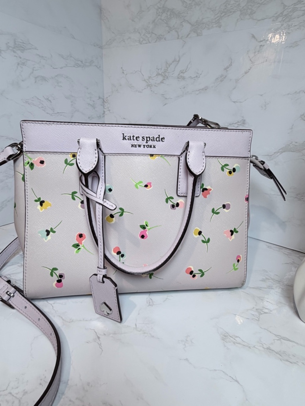 Kate Spade Floral Satchel Purse